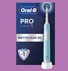 Brosse à dents électrique pro séries 1 nettoyage 3d bleu - ORAL B à 19,34 € dans le catalogue Intermarché