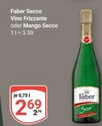 Vino Frizzante Angebote von Faber bei GLOBUS Koblenz für 2,69 €