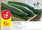 Promo Concombre à 1,69 € dans le catalogue Intermarché Super à Uzerche