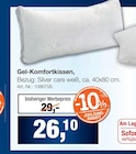 Gel-Komfortkissen Angebote bei Möbel Inhofer Rottenburg für 26,10 €