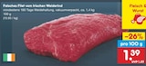 Falsches Filet vom Irischen Weiderind Angebote bei Netto Marken-Discount Krefeld für 1,39 €
