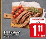EDEKA Hutthurm - Grill-Bratwürste Angebot im Prospekt Grill-Bratwürste bei EDEKA im Hutthurm Prospekt für 1,11 €