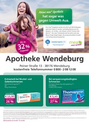 Aktueller mea - meine apotheke Apotheke Prospekt in Schwülper und Umgebung, "Unsere Oktober-Angebote" mit 4 Seiten, 01.10.2024 - 31.10.2024