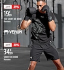 Tee-shirt de boxe Homme - VENUM en promo chez Intersport Aubervilliers à 19,99 €
