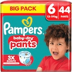 Baby Pants Baby Dry Gr. 6 Extra Large (13-19 kg) Big Pack von Pampers im aktuellen dm-drogerie markt Prospekt für 17,45 €