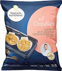 Coquilles aux noix de St-Jacques poireaux et yuzu - FRANÇAISE DE GASTRONOMIE dans le catalogue Carrefour