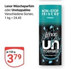 Wäscheparfüm im Angebot bei GLOBUS in Zwickau Wäscheparfüm Angebote von Lenor bei GLOBUS Zwickau für 3,79 €
