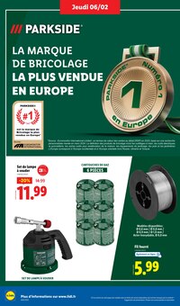 Prospectus Lidl à Grenoble, "Le vrai prix des bonnes choses", 41 pages de promos valables du 06/02/2025 au 10/02/2025