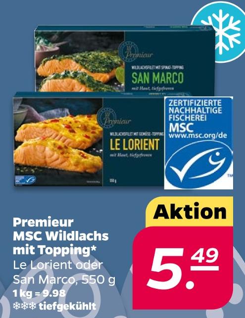 MSC Wildlachs mit Topping