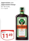 Jägermeister Angebote von Jägermeister bei GLOBUS Hürth für 11,49 €