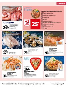 Promotion Poisson dans le prospectus Auchan Hypermarché, valable du 07/02/2023 au 14/02/2023 Promo Poisson dans le catalogue Auchan Hypermarché du moment à la page 15