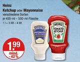 Ketchup oder Mayonnaise bei V-Markt im Rottenburg Prospekt für 1,99 €