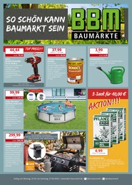 BBM Baumarkt Prospekt für Essen: "So schön kann Baumarkt sein!", 16 Seiten, 22.04.2024 - 27.04.2024