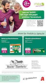 mea - meine apotheke Prospekt Unsere September-Angebote mit 4 Seiten