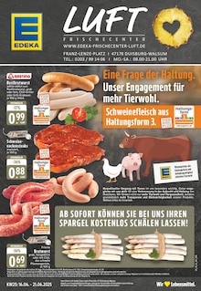 Aktueller EDEKA Prospekt "Aktuelle Angebote" für Duisburg Aktueller EDEKA Prospekt für Duisburg mit Seiten