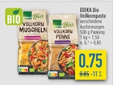 Vollkorn Muscheln oder Vollkorn Penne Angebote von EDEKA Bio bei diska Erfurt für 0,75 €