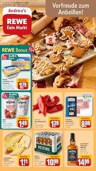 REWE Prospekt Dein Markt mit  Seiten in Frechen und Umgebung