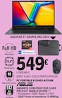 Pc portable r1504fa-nj769w - ASUS en promo chez E.Leclerc Bergerac à 549,00 €