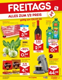 Netto Marken-Discount Schweinebauch im Prospekt 