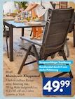 Aluminium-Klappsessel bei ALDI SÜD im Umkirch Prospekt für 49,99 €