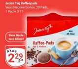 Aktuelles Kaffeepads Angebot bei GLOBUS in Oberhausen ab 2,29 €