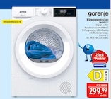 Wärmepumpentrockner DHNE72 Angebote von gorenje bei Marktkauf Nürnberg für 299,99 €