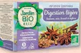 Promo -68% de remise immédiate sur le 2ème produit identique sur la gamme des thes & infusions JARDIN BIO à  dans le catalogue U Express à Calvisson