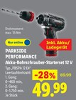 Aktuelles Akku-Bohrschrauber-Startersset 12 V Angebot bei Lidl in Bremerhaven ab 49,99 €