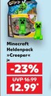 Kinderspielzeug im Kaufland Prospekt Heldenpack Creeper von Minecraft im aktuellen Kaufland Prospekt für 12,99 €
