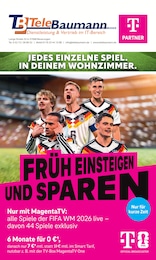 Telebaumann Prospekt für Uslar mit 12 Seiten Telebaumann Prospekt für Uslar: "JEDES EINZELNE SPIEL. IN DEINEM WOHNZIMMER.", 12 Seiten, 03.03.2026 - 31.03.2026