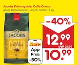 Krönung oder Caffe Crema im Angebot bei Netto Marken-Discount in Kaufbeuren Krönung oder Caffe Crema Angebote von Jacobs bei Netto Marken-Discount Kaufbeuren für 10,99 €