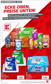 Ziegenkäse im Kaufland Prospekt in Voerde Aktueller Kaufland Prospekt mit Ziegenkäse, "Hier bin ich richtig", Seite 38