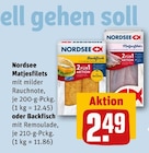 Matjesfilets oder Backfisch Angebote von Nordsee bei REWE Kiel für 2,49 €