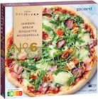 Pizza jambon speck, roquette, mozzarella - PICARD en promo chez Picard Pizza jambon speck, roquette, mozzarella - PICARD dans le catalogue Picard