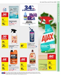 Offre Ménagère dans le catalogue Carrefour du moment à la page 61