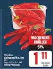 Spitzpaprika, rot für 1,11 € bei E center im Angebot Spitzpaprika, rot im aktuellen E center Prospekt