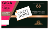 Café moulu Classique "Giga Format" - CARTE NOIRE à 14,25 € dans le catalogue Carrefour