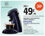 Machine à café dosettes Senseo Originale - PHILIPS dans le catalogue E.Leclerc