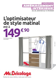 Catalogue Bricolage de Mr.Bricolage à Pintac Prospectus Mr.Bricolage à Pintac, "OPÉRATION AMÉNAGEMENT INTÉRIEUR", 12 pages, 28/01/2026 - 15/02/2026