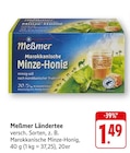 Ländertee oder Marokkanische Minze-Honig bei EDEKA im Schwäbisch Hall Prospekt für 1,49 €