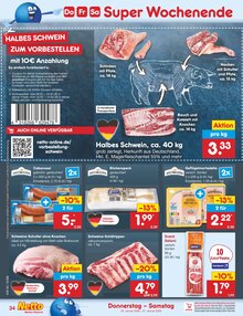Schweinefleisch im Netto Marken-Discount Prospekt "Aktuelle Angebote" mit 57 Seiten (Jena)