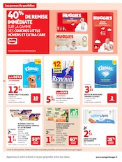 Promos Couches dans le catalogue "LA RENTRÉE À PRIX K.O." de Auchan Hypermarché Couches en promo dans le catalogue Auchan Hypermarché à la page 20