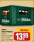 Helles Pülleken Angebote von Veltins bei REWE Trier für 13,99 €