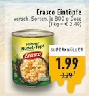 Hühner Nudel-Topf im Angebot bei E center in Kleve Hühner Nudel-Topf Angebote von Erasco bei E center Kleve für 1,99 €