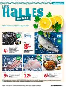 Promotion Saumon dans le prospectus Auchan Supermarché, valable du 02/06/2026 au 13/06/2026 Promo Saumon dans le catalogue Auchan Supermarché du moment à la page 7