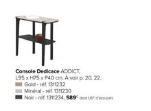 Console Dedicace Addict - Gautier à Nancy Console Dedicace Addict en promo chez Gautier Nancy à 589,00 €