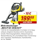 Mehrzwecksauger „WD 6 P SV-30/6/22/T“ Angebote bei toom Baumarkt Bonn für 199,99 €