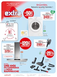 Prospectus Extra, "Ensemble, faisons sourire l'année !" à Limoux et alentours, 4 pages, 07/01/2026 - 07/02/2026 Catalogue Extra "Ensemble, faisons sourire l'année !" à Limoux et alentours, 4 pages, 07/01/2026 - 07/02/2026