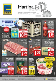 EDEKA Prospekt der Woche "Aktuelle Angebote" Seite 1, 30.06.2025 bis 05.07.2025 für Willich Aktueller EDEKA Prospekt "Aktuelle Angebote" Seite 1 von 24 Seiten für Willich