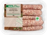 Schweine-Bratwurst von REWE Bio im aktuellen REWE Prospekt für 5,49 €